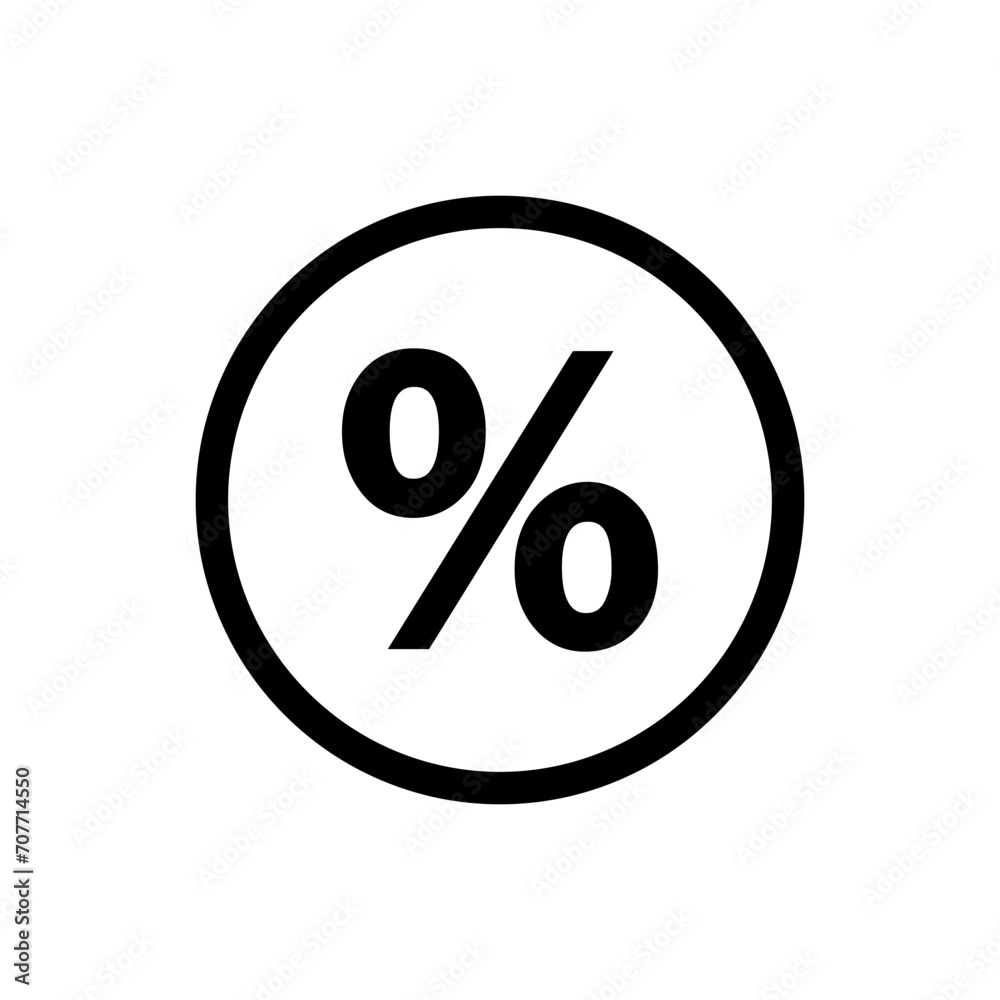 Deposit icon vector. Interest illustration sign. Loan interest symbol. Profit logo. Deposit icon vector. Interest illustration sign. Loan interest symbol. Profit logo.