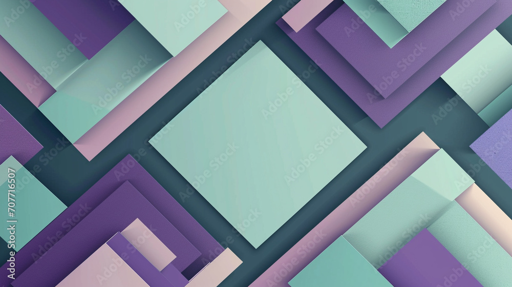Lavender & teal box abstract presentation design and background. PowerPoint and business background. Lavender & teal box abstract presentation design and background. PowerPoint and business background.