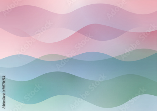 曲線　流線　波　イメージ　背景
