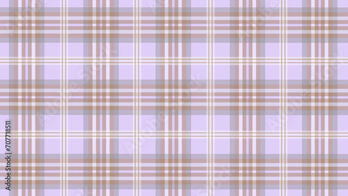 Purple and white plaid checkered pattern background