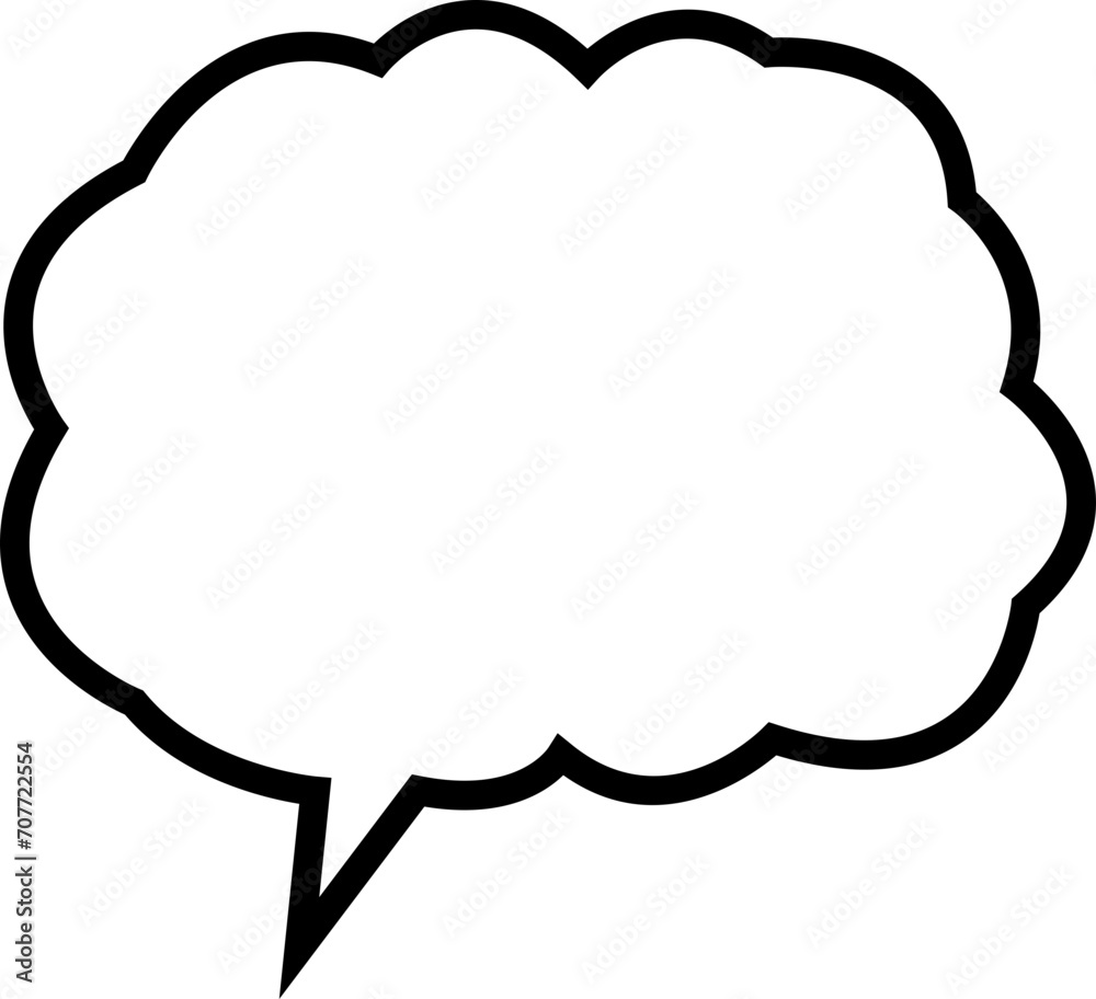 Talk bubble speech icon. Blank empty bubble vector illustration design element. Chat on line symbol template editable stock. Dialogue balloon sticker silhouette isolated on transparent background. Talk bubble speech icon. Blank empty bubble vector illustration design element. Chat on line symbol template editable stock. Dialogue balloon sticker silhouette isolated on transparent background.