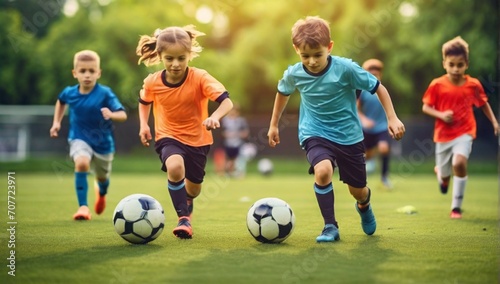 _Children_play_soccer_at_grass_sports_fie © Mubasher 
