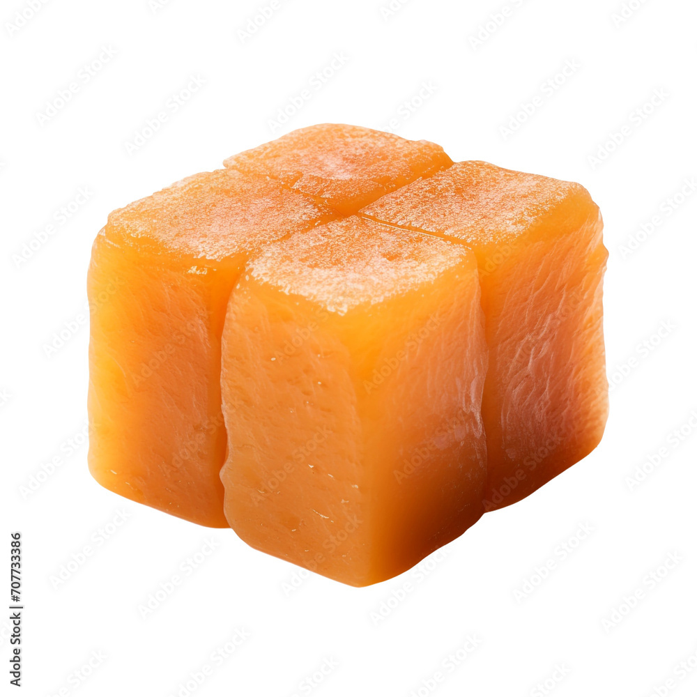 Japanese sweet food imoyokan is made from sweet potato isolated on transparent background Japanese sweet food imoyokan is made from sweet potato isolated on transparent background