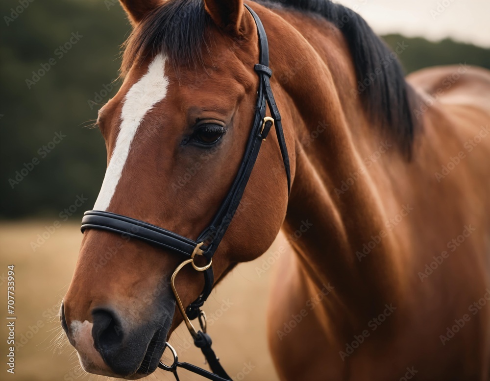 Obraz premium portrait of a horse, desktop wallpapers