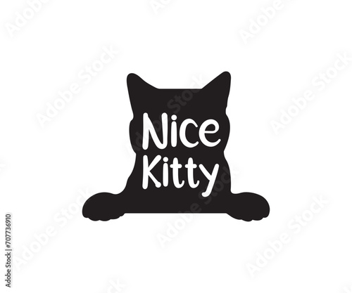 Nice kitty,  Nice kitty Cat Treat jar design, Funny Cat SVG Bundle, Cat SVG, Cat lady, Cat Treat Jar, cat lover, cat treats