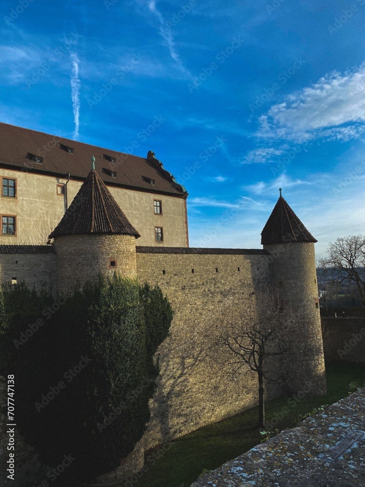 castle in the city of the country