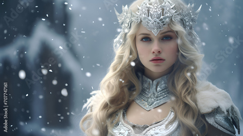 beautiful queen of winter 