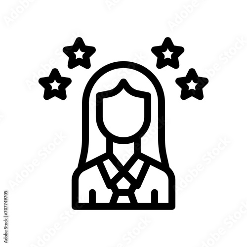 expert line icon
