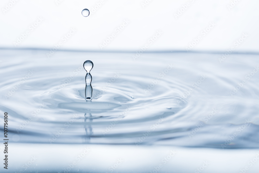 Captivating water droplet in motion, creating ripples of purity. Perfect for banners promoting mindfulness or environmental awareness. Captivating water droplet in motion, creating ripples of purity. Perfect for banners promoting mindfulness or environmental awareness.