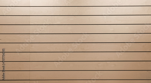 Wood Texture. Horizontal Paneling. Siding Wall photo