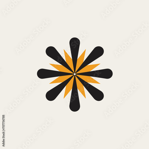 Compliance management platform filled colorful logo. Corporater software. Design element. Created with artificial intelligence. Ai art for corporate branding, corporate treasury