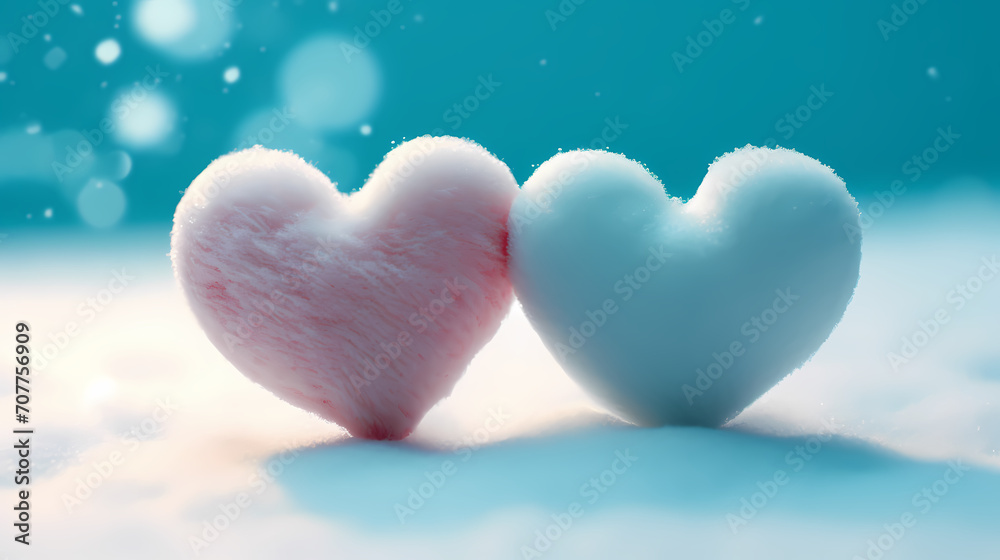 Vibrant Valentine's Day background with red hearts Vibrant Valentine's Day background with red hearts