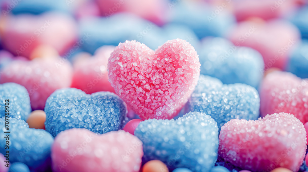 Romantic environment with abstract composition of a heart, Valentine's Day celebration, February, concept graphic resources, generative ai Romantic environment with abstract composition of a heart, Valentine's Day celebration, February, concept graphic resources, generative ai