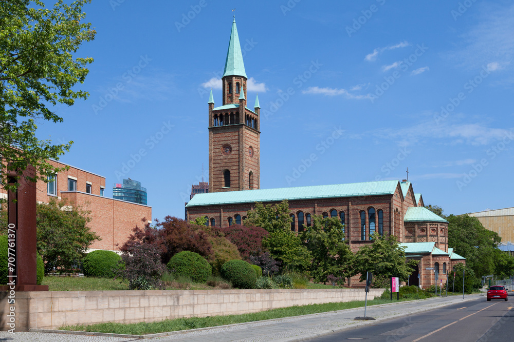 Obraz premium The Church of Saint Matthew in Berlin