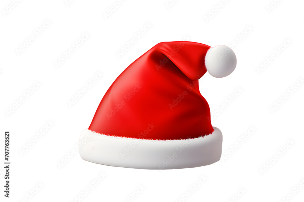 Santa hat isolated on transparent background
Santa hat isolated on transparent background