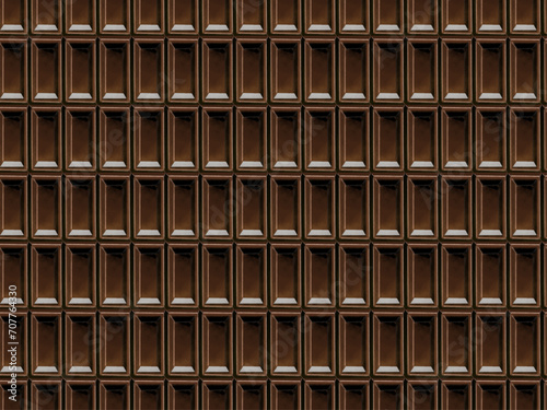 板チョコレートのシームレス（スウォッチ）