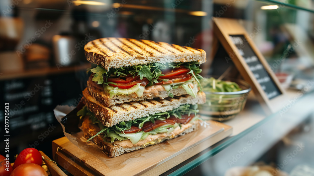 The Art of Displayed Sandwich The Art of Displayed Sandwich