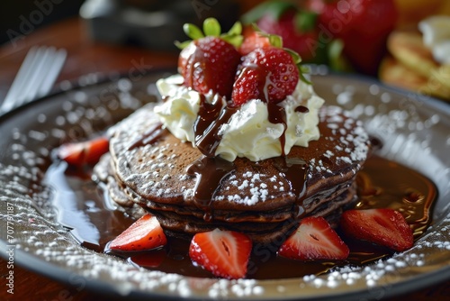 Emergence of Decadent Chocolate Pancake A Tempting Delight for the Chocolate Lovers