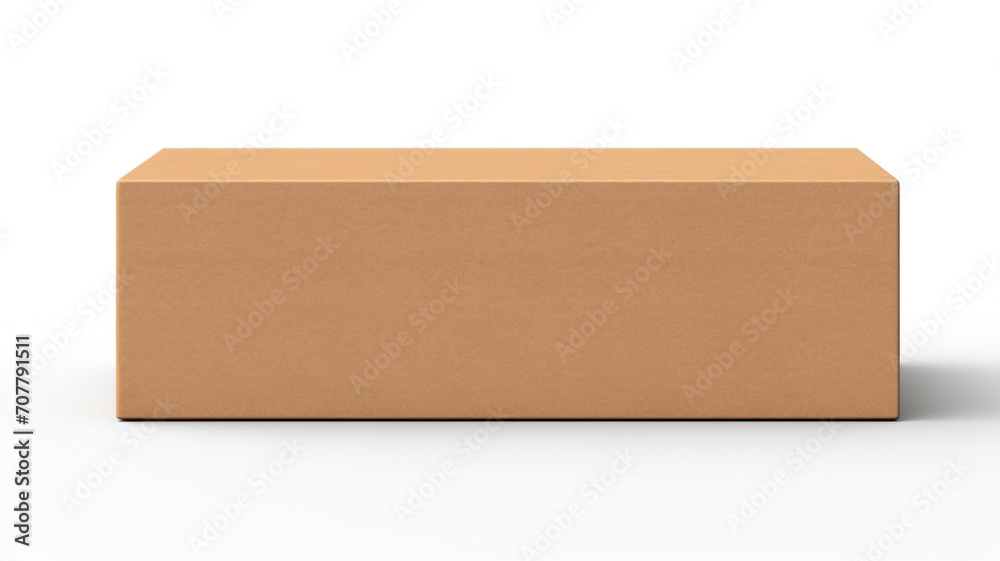 brown rectangle box mockup made of matte art card brown rectangle box mockup made of matte art card