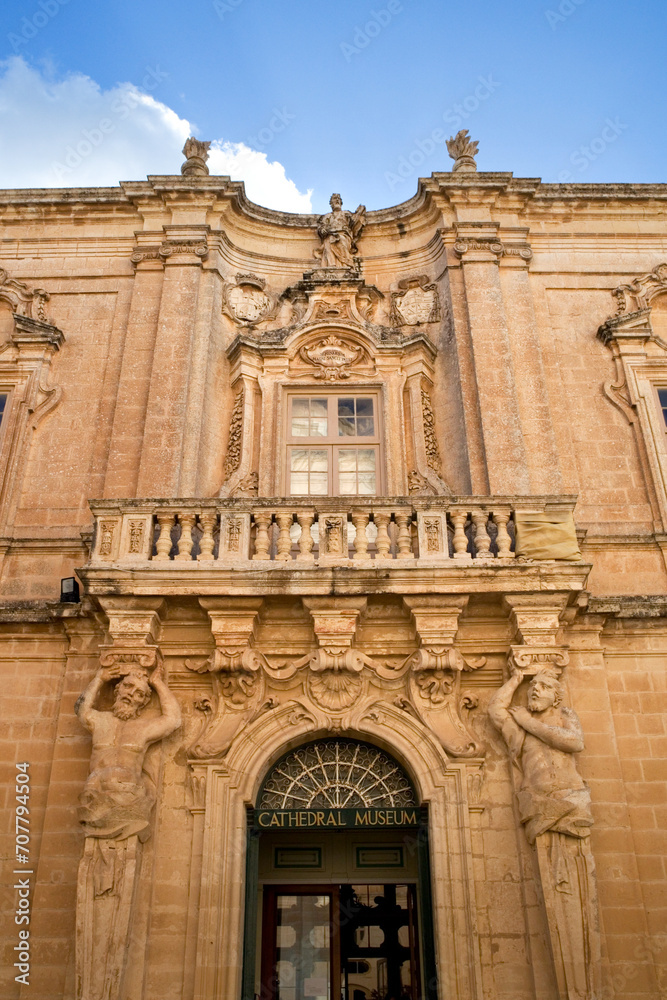 Cathedral Museum in Mdina, Malta