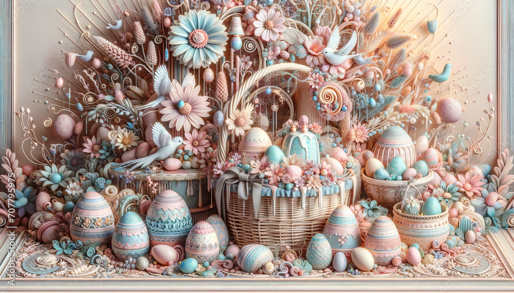 Springtime Splendor: A Basketful of Easter Joys