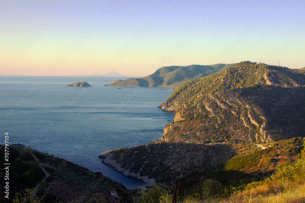 Alonissos coast view
