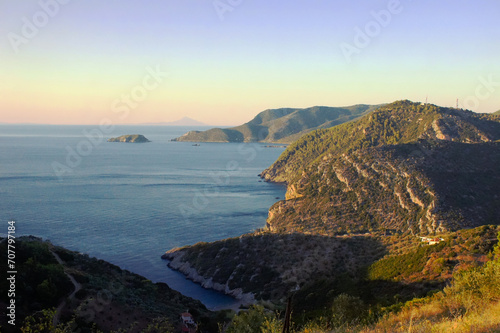 Alonissos coast view photo