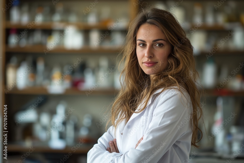 Portrait of a female researcher 