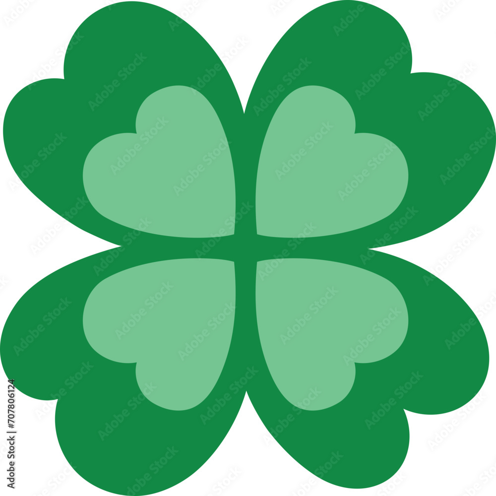 Green Clover Leaf Lucky St Patrick Day Green Clover Leaf Lucky St Patrick Day