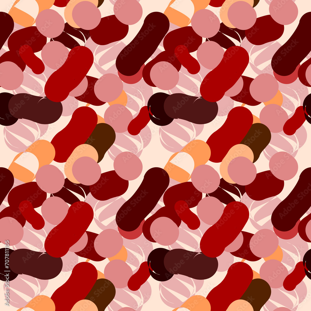 pink and red abstract seamless pattern repeat pattern 
