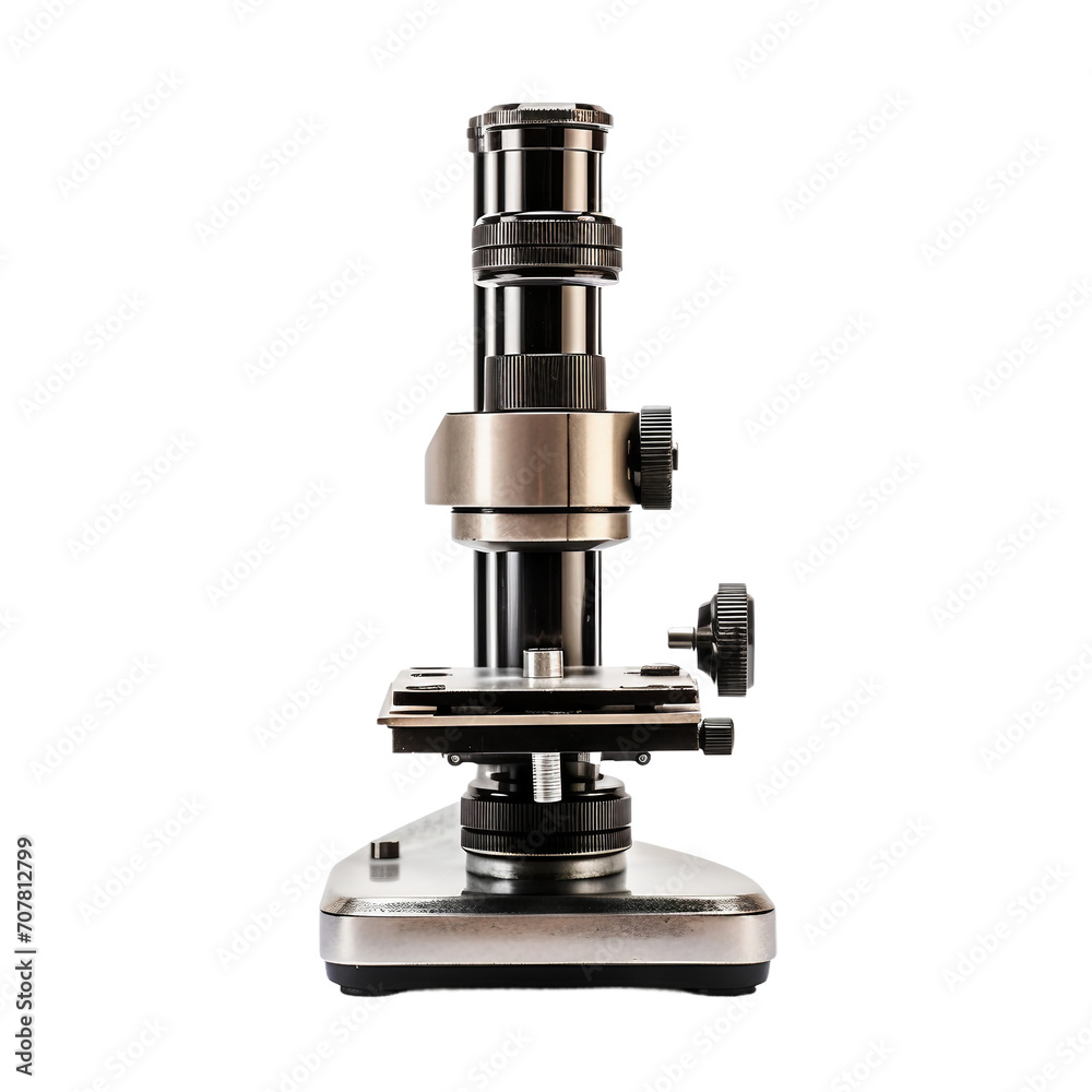 Compound Microscope Pillar/Post on transparent background