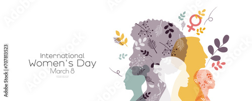 International Women's Day banner.