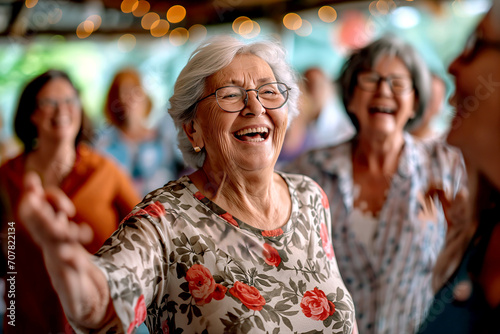 Group of Older Women Standing Together