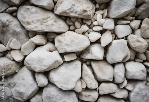 White stone grunge background rough rock wall texture