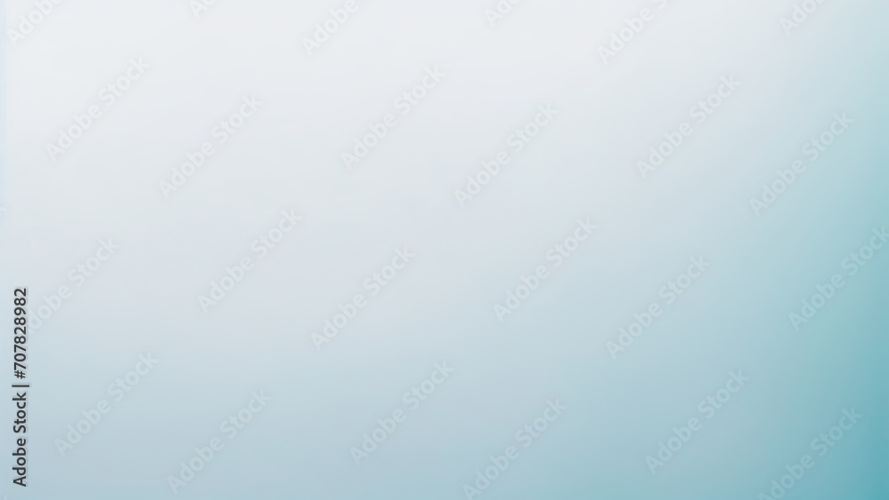 Fotografie White blue and teal blurred noise texture Dark grainy gradient background