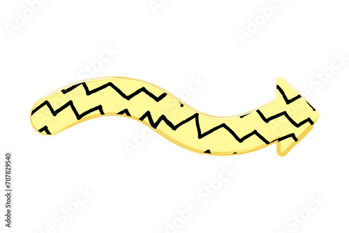 Textured scrabble arrow, cartoon, doodle marker playful arrow pointers set in trendy sketch style