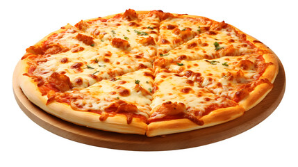 Cheese Pizza, PNG, Transparent, No background, Clipart, Graphic, Illustration, Design, Food, Delicious, Yummy, Culinary, Gourmet, Fresh, Edible, Pizza, Cheese, Tomato sauce, Culinary art