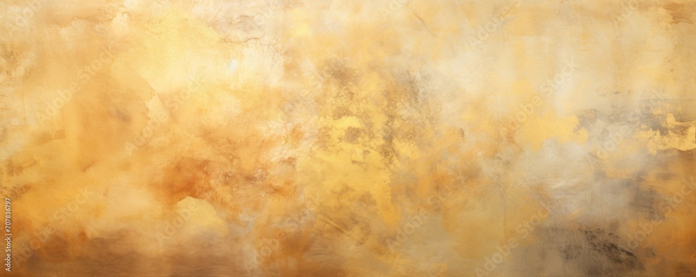 Brass abstract watercolor background 