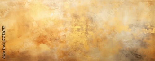 Brass abstract watercolor background 