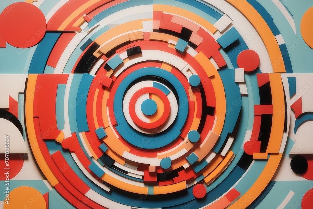 Abstract background. Geometric element design, created by ai generated Abstract background. Geometric element design, created by ai generated