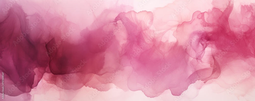 Burgundy abstract watercolor background 