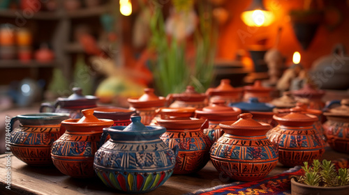 pottery in the market