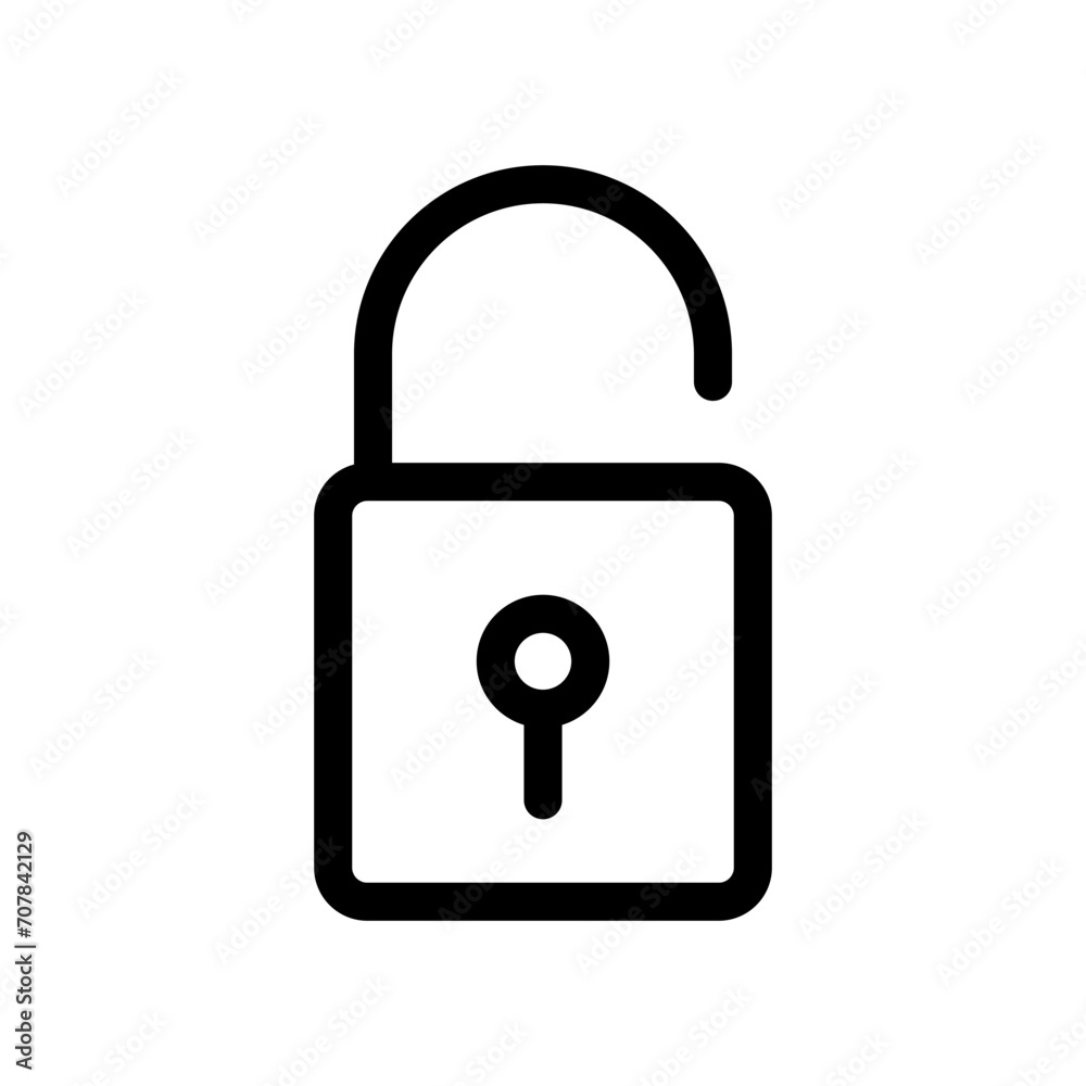 Padlock icon vector design templates simple and modern Padlock icon vector design templates simple and modern