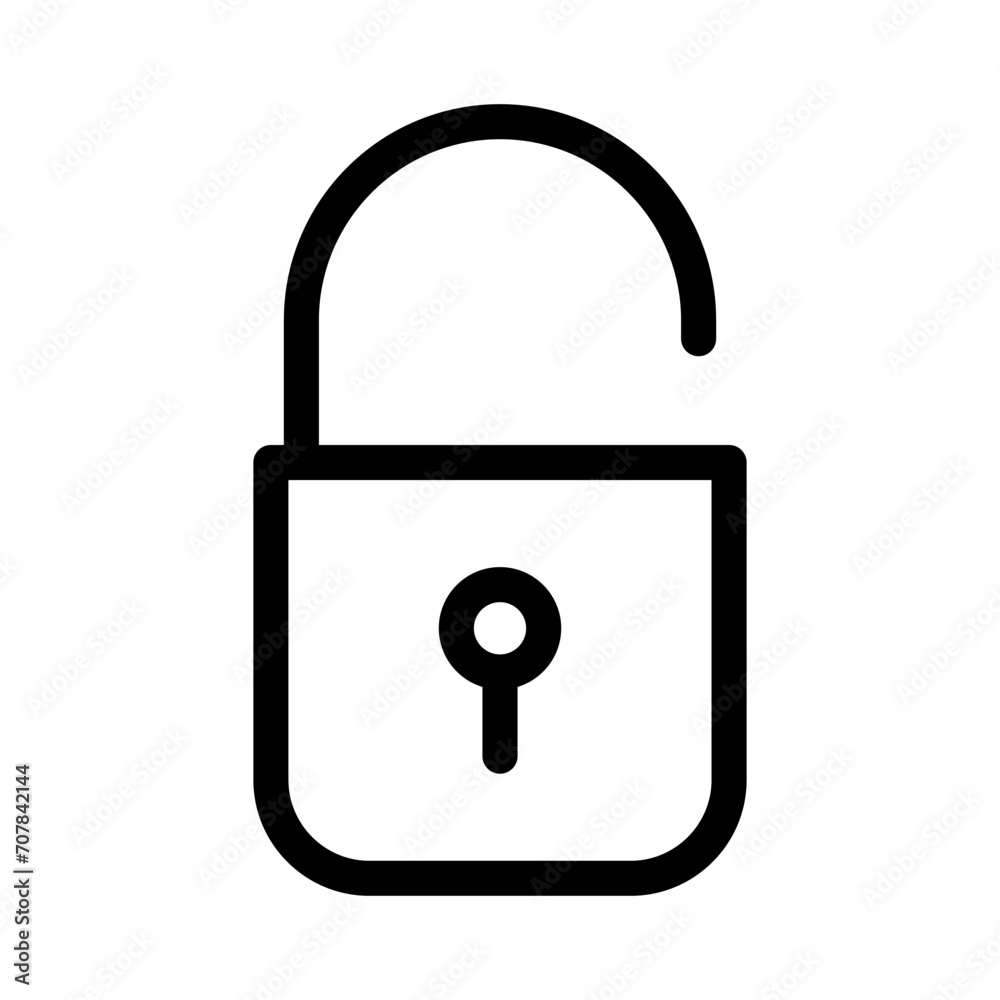 Padlock icon vector design templates simple and modern Padlock icon vector design templates simple and modern