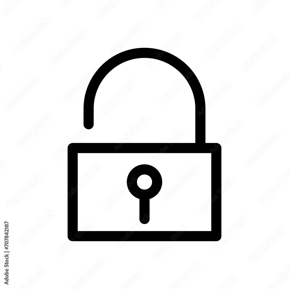 Padlock icon vector design templates simple and modern Padlock icon vector design templates simple and modern