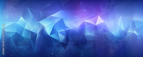 Cobalt gradient background with hologram effect 