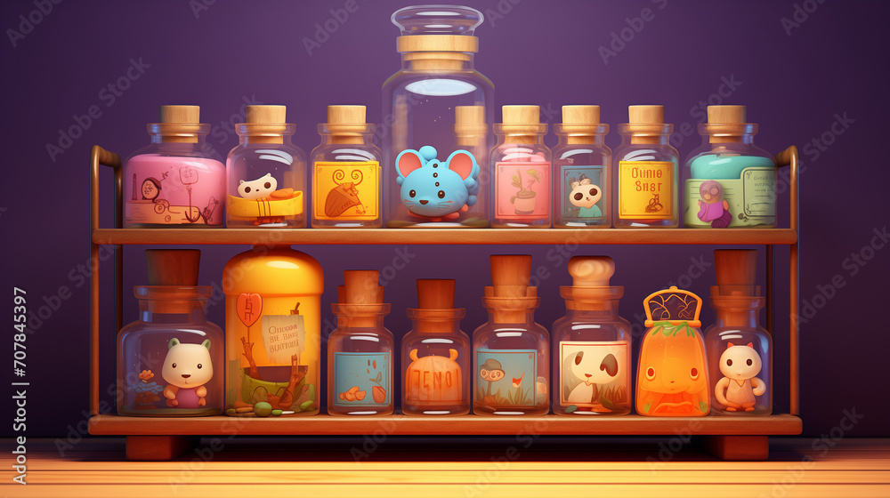 Adorable miniature glass decoration Adorable miniature glass decoration