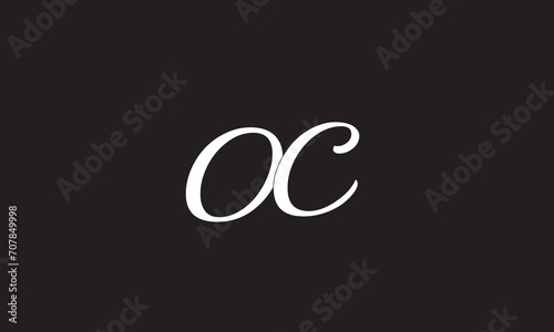 OC, CO, O, C Abstract Letters Logo Monogram 