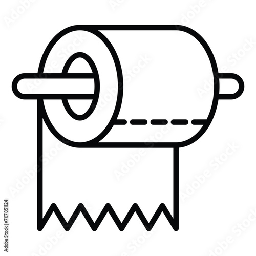 Tissue paper icon design, illustration design