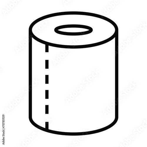 Tissue paper icon design, illustration design